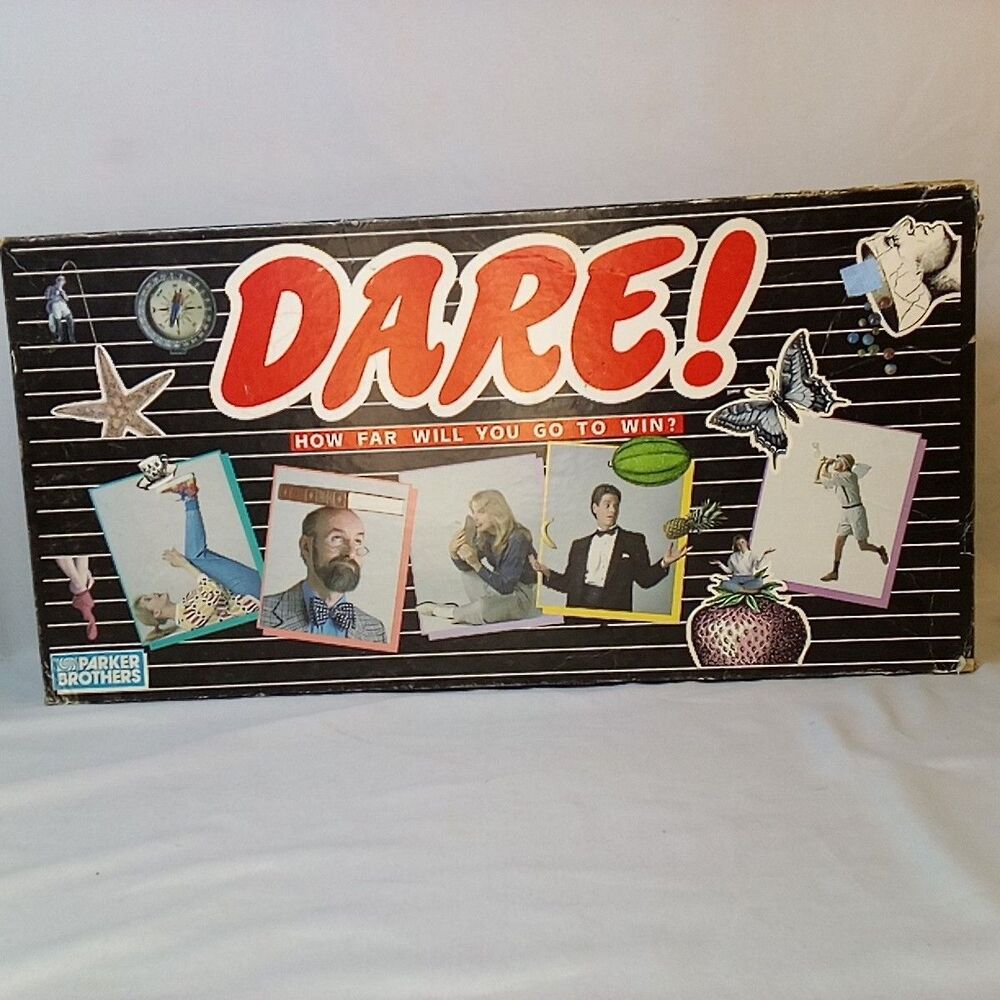 DARE! Board Game Parker Brothers 1988 Complete Family Party Night Classic VTG